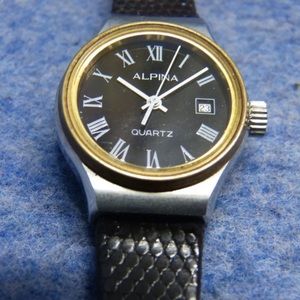 Vintage ALPINA Quartz Watch - ✨Rare Find✨